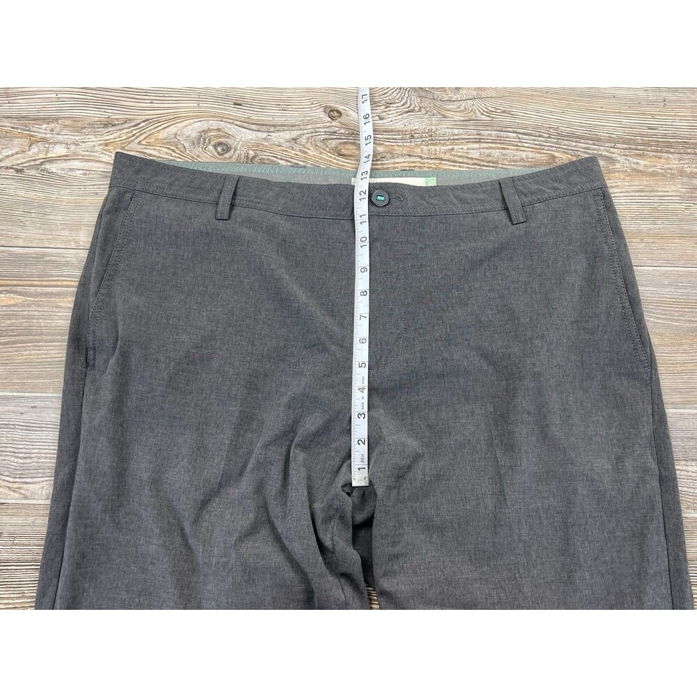 Linksoul Golf Pants Mens 40/29 Gray Lightweight Stretch Flat Front Casual - Picture 9 of 13